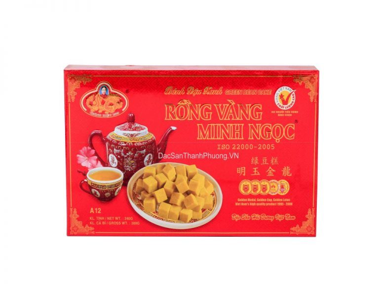 Bánh Đậu Xanh Minh Ngọc Hộp Vừa