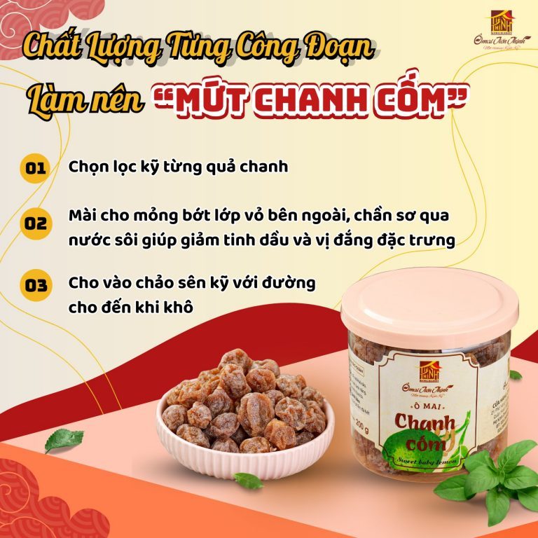 Chanh cốm Tiến Thịnh